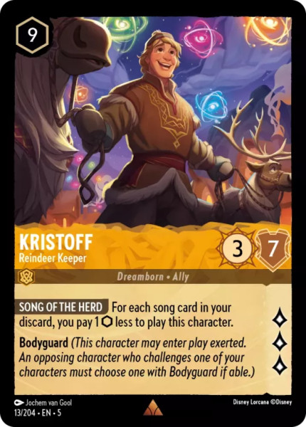 Kristoff, Reindeer Keeper (foil)