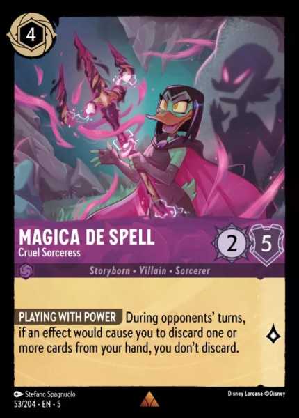 Magica De Spell, Cruel Sorceress (foil)