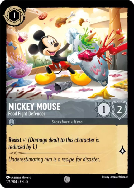 Mickey Mouse, Food Fight Defender