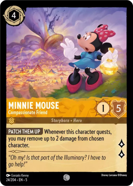 Minnie Mouse, Compassionate Friend