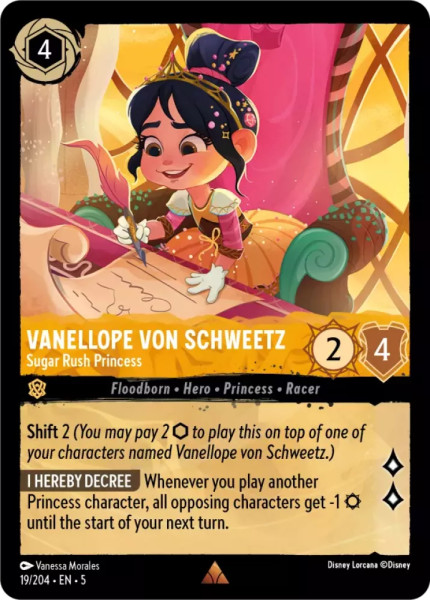 Vanellope von Schweetz, Sugar Rush Princess