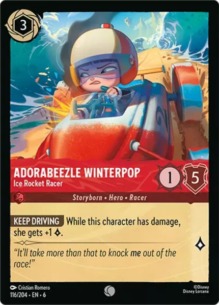 Adorabeezle Winterpop, Ice Rocket Racer (foil)