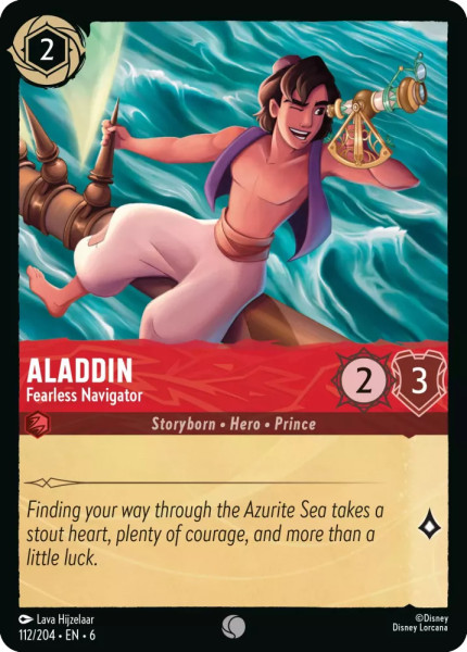 Aladdin, Fearless Navigator (foil)