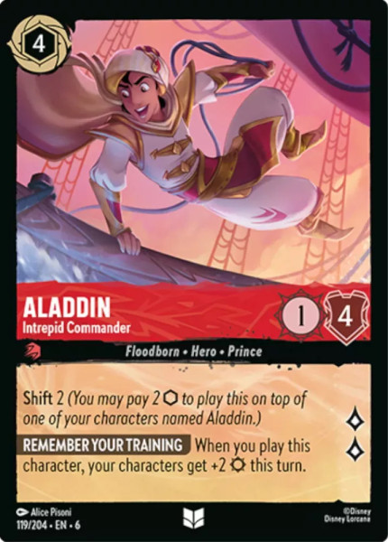 Aladdin, Intrepid Commander (foil)