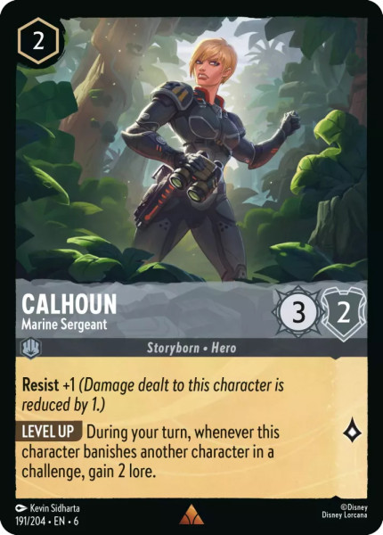 Calhoun, Marine Sergeant (foil)