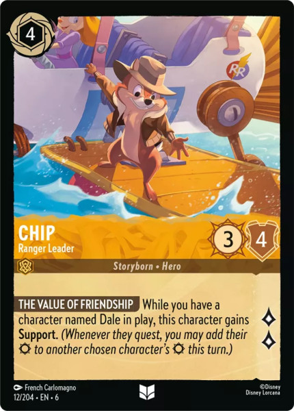 Chip, Ranger Leader