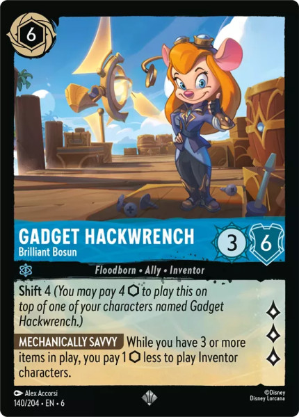 Gadget Hackwrench, Brilliant Bosun (foil)