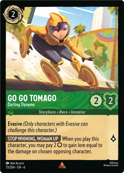 Go Go Tomago, Darting Dynamo (foil)