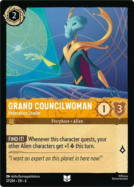 Grand Councilwoman, Federation Leader (foil)