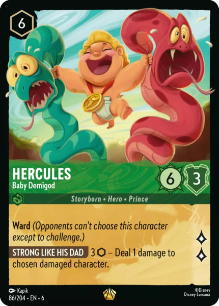 Hercules, Baby Demigod (foil)