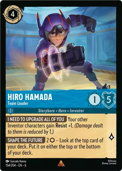 Hiro Hamada, Team Leader