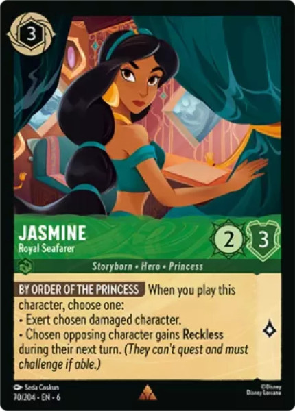 Jasmine, Royal Seafarer