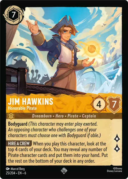 Jim Hawkins, Honorable Pirate