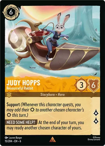 Judy Hopps, Resourceful Rabbit (foil)