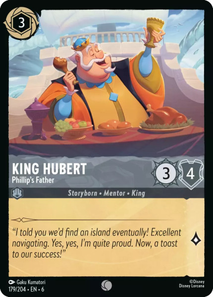 King Hubert, Phillip’s Father (foil)