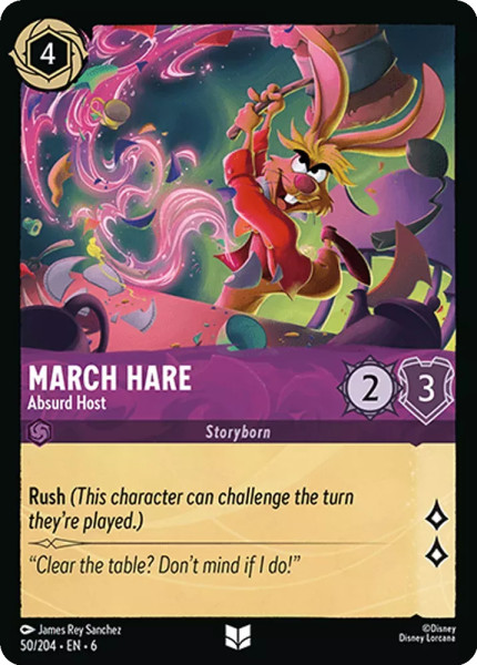 March Hare, Absurd Host