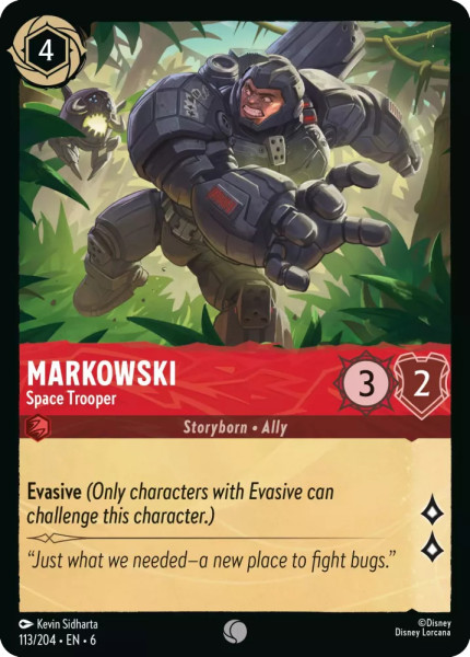 Markowski, Space Trooper (foil)