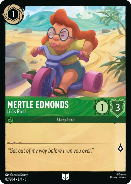 Mertle Edmonds, Lilo's Rival (foil)