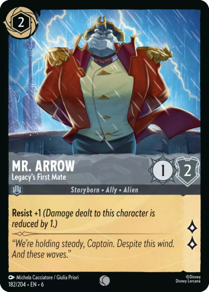 Mr. Arrow, Legacy's First Mate (foil)