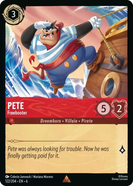 Pete, Freebooter (foil)