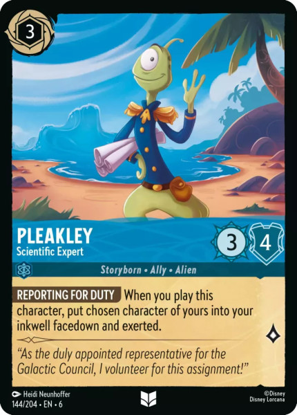 Pleakley, Scientific Expert (foil)