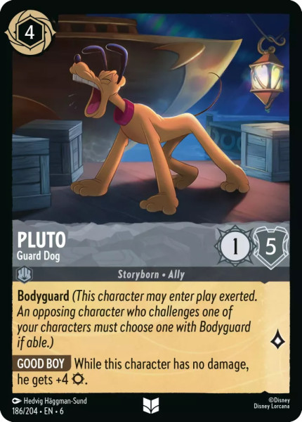 Pluto, Guard Dog (foil)