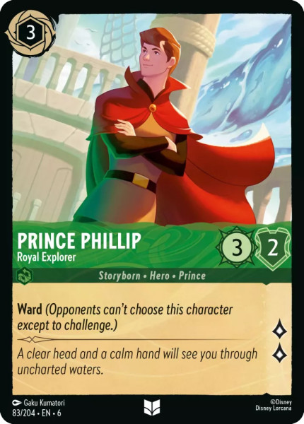 Prince Phillip, Royal Explorer (foil)