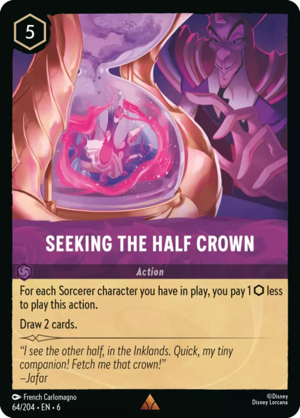 Seeking the Half Crown (foil)