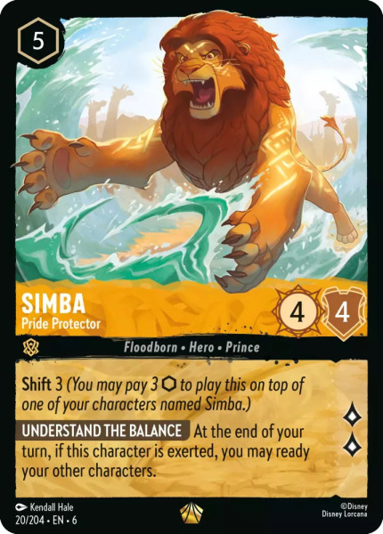 Simba, Pride Protector (foil)