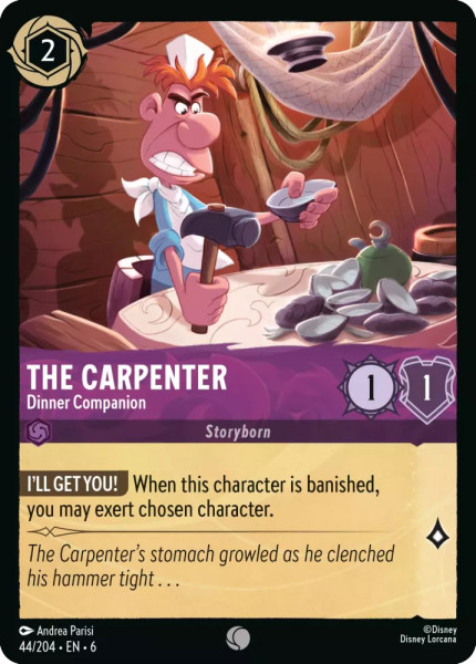 The Carpenter, Dinner Companion (foil)