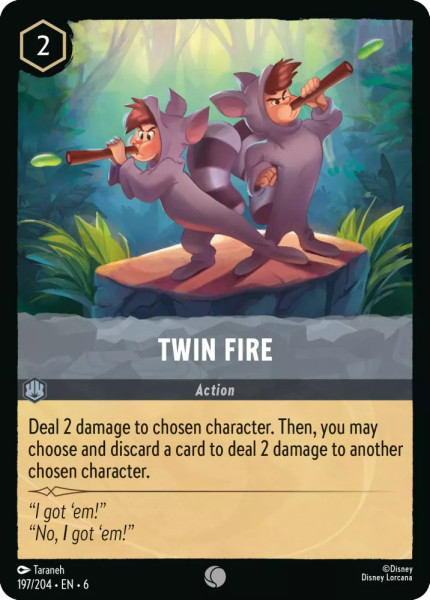 Twin Fire (foil)