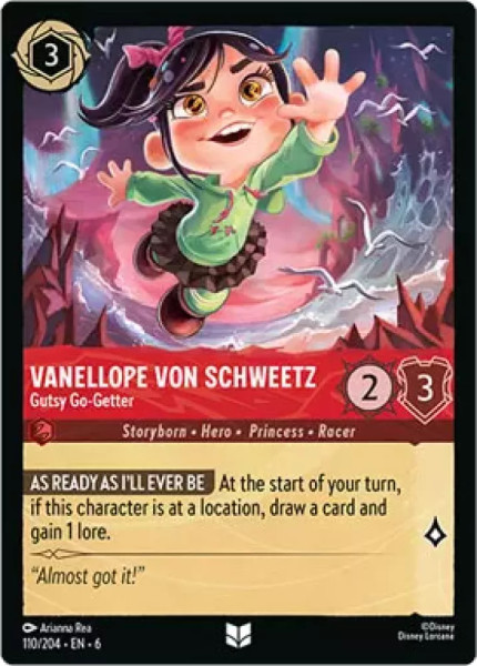 Vanellope von Schweetz, Gutsy Go-Getter (foil)