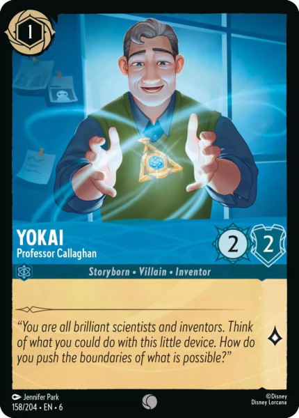 Yokai, Professor Callaghan