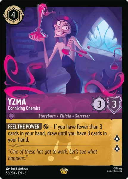 Yzma, Conniving Chemist (foil)