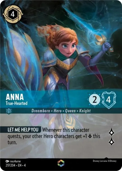 Anna, True-Hearted (foil) (borderless)