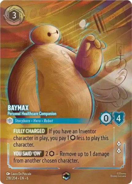 Baymax, Personal Healthcare Companion (foil) (borderless)