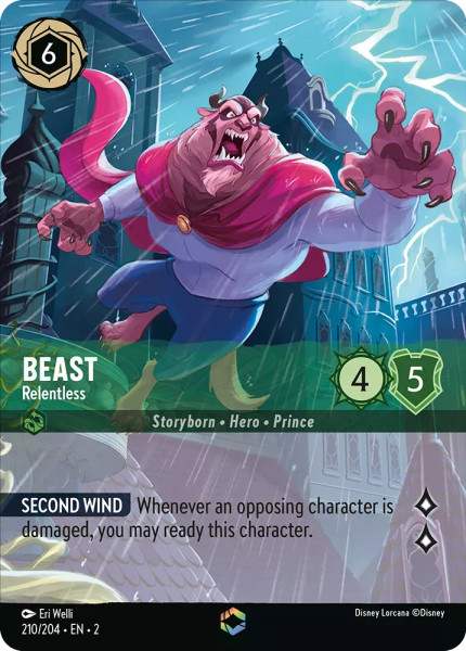 Beast, Relentless (foil) (borderless)