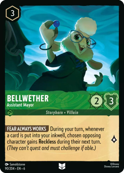 Bellwether, Assistant Mayor (foil)