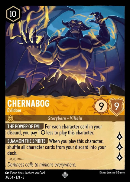 Chernabog, Evildoer (foil)