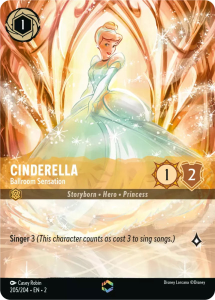 Cinderella, Ballroom Sensation (foil) (borderless)