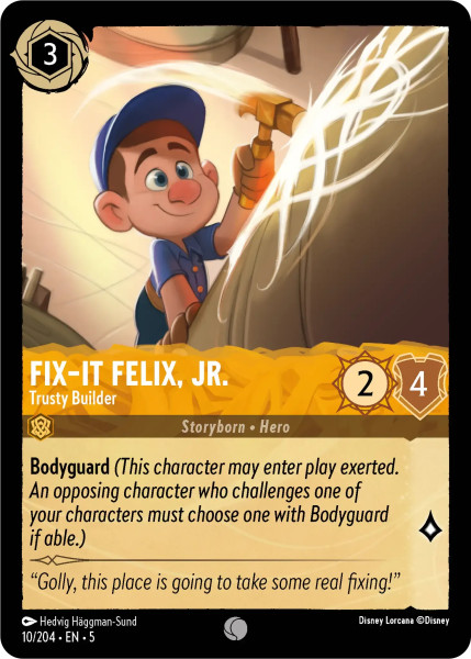 Fix‐It Felix, Jr., Trusty Builder