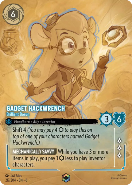 Gadget Hackwrench, Brilliant Bosun (foil) (borderless)