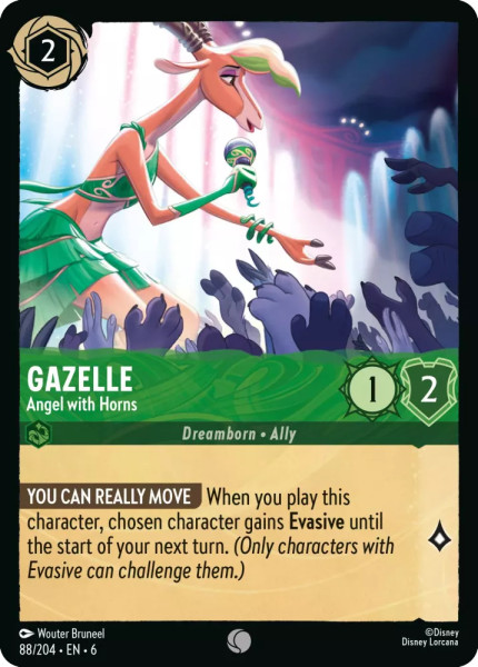 Gazelle, Angel with Horns (foil)