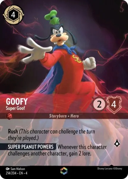 Goofy, Super Goof (foil) (borderless)