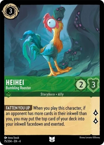 Heihei, Bumbling Rooster