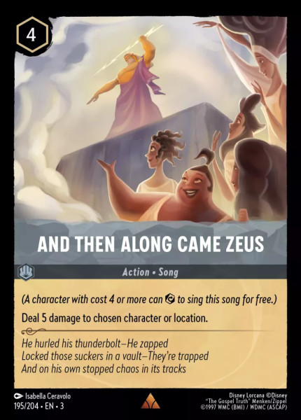 And Then Along Came Zeus (foil)