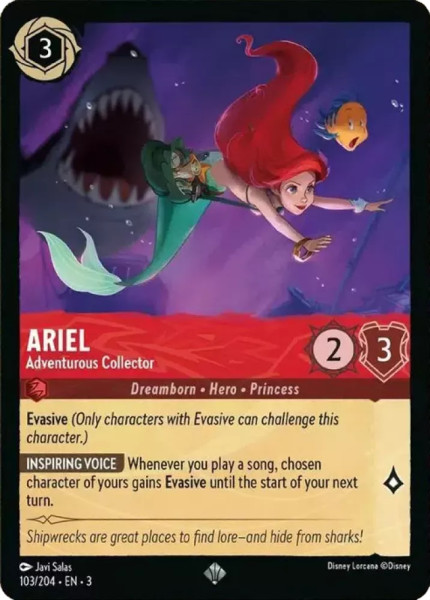 Ariel, Adventurous Collector (foil)