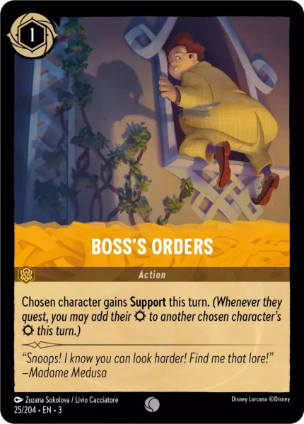 Boss’s Orders (foil)