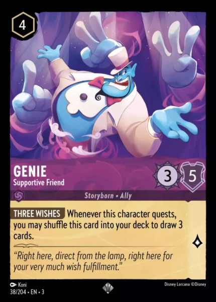 Genie, Supportive Friend (foil)