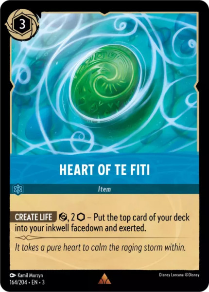 Heart of Te Fiti (foil)